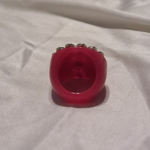 Avon Pink Ring Size 8 1/2 - Picture 4 of 6